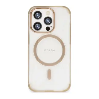 Joko Apple iPhone 15 Pro Hilton Magsafe Kapak - Gold