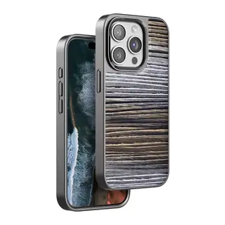 Venco Apple iPhone 15 Pro Wave Kapak - Sarı