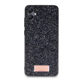 Onegif Samsung Galaxy A05 Bright Simli Kapak - Siyah