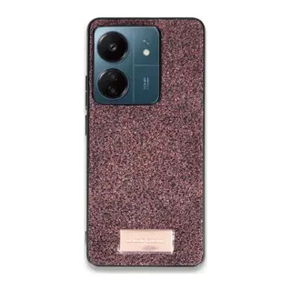 Onegif Xiaomi Redmi 13C Bright Simli Kapak - Derin Mor