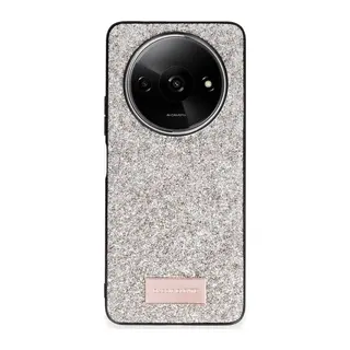 Onegif Xiaomi Redmi A3 4G Bright Simli Kapak - Gold