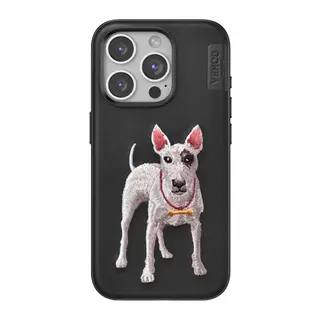 Venco Apple iPhone 15 Pro Max Perma Desenli Kapak - Siyah