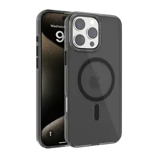 Joko Apple iPhone 16 Pro Gleam PC Sert Magsafe Kılıf - Siyah