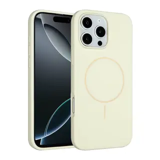 Joko Apple iPhone 16 Pro Max Kılıf Jully Magsafe Kapak - Bej