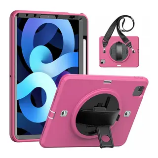 Apple iPad Pro 11 (2020) Kılıf Strap-C Otterbox Tablet Kapak - Pembe