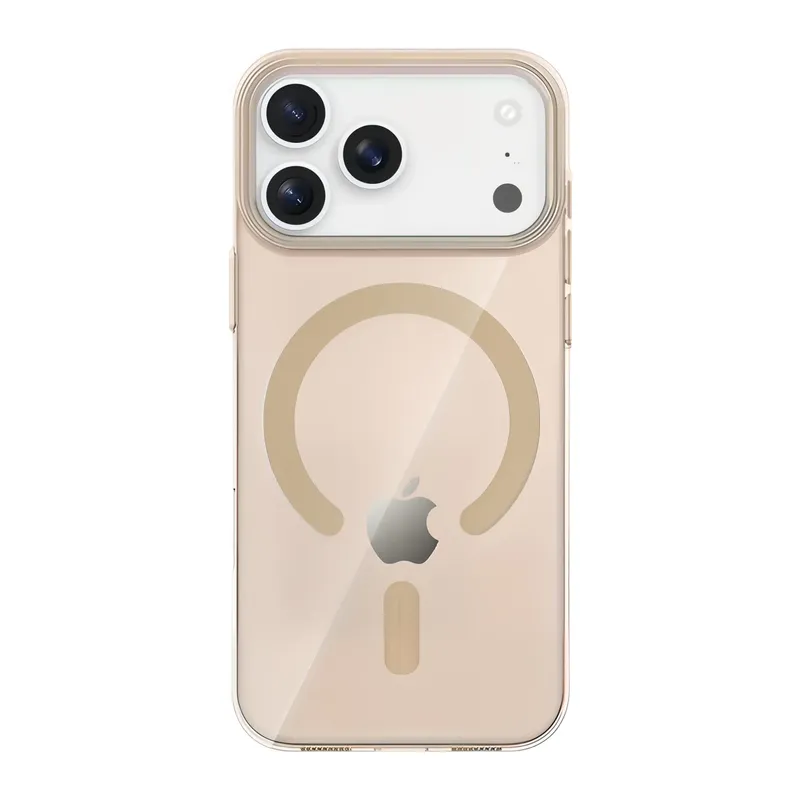 Joko Apple iPhone 17 Pro PC Blank Magsafe Kapak - Çöl Titanyum