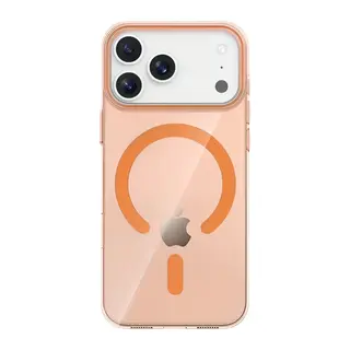 Joko Apple iPhone 17 Pro/18 Pro PC Blank Magsafe Kapak - Turuncu