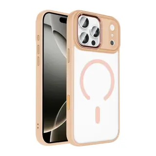 Joko Apple iPhone 18 Pro Max/17 Pro Max Terea Magsafe Kapak - Pembe