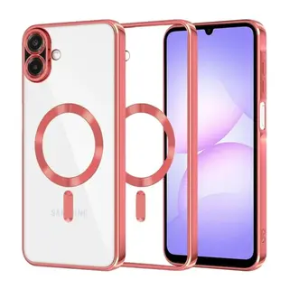 Samsung Galaxy A07 4G Kross Magneticsafe Kapak - Kırmızı