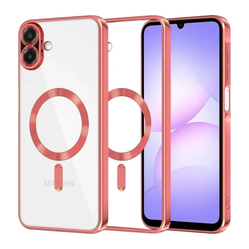Samsung Galaxy A07 4G Kross Magneticsafe Kapak - Kırmızı