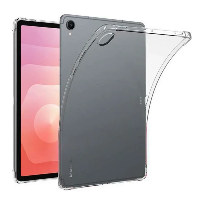 Samsung Galaxy Tab S11 Kılıf Anti Shock Tablet Silikon - Şeffaf