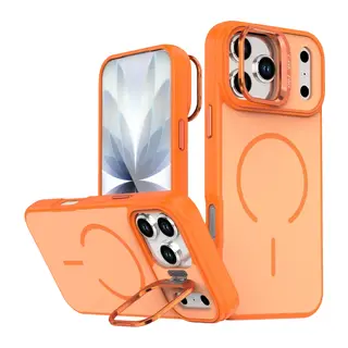 Joko Apple iPhone 17 Pro Max/18 Pro Max Flexa Magsafe Kapak - Turuncu