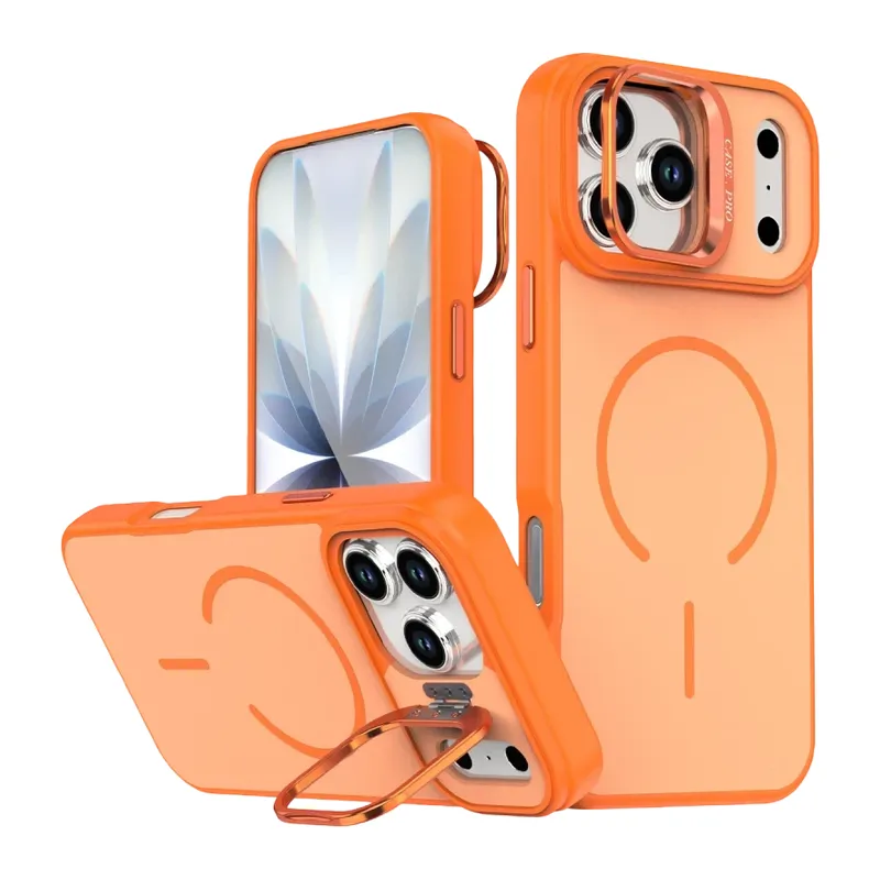 Joko Apple iPhone 17 Pro/18 Pro Flexa Magsafe Kapak - Turuncu