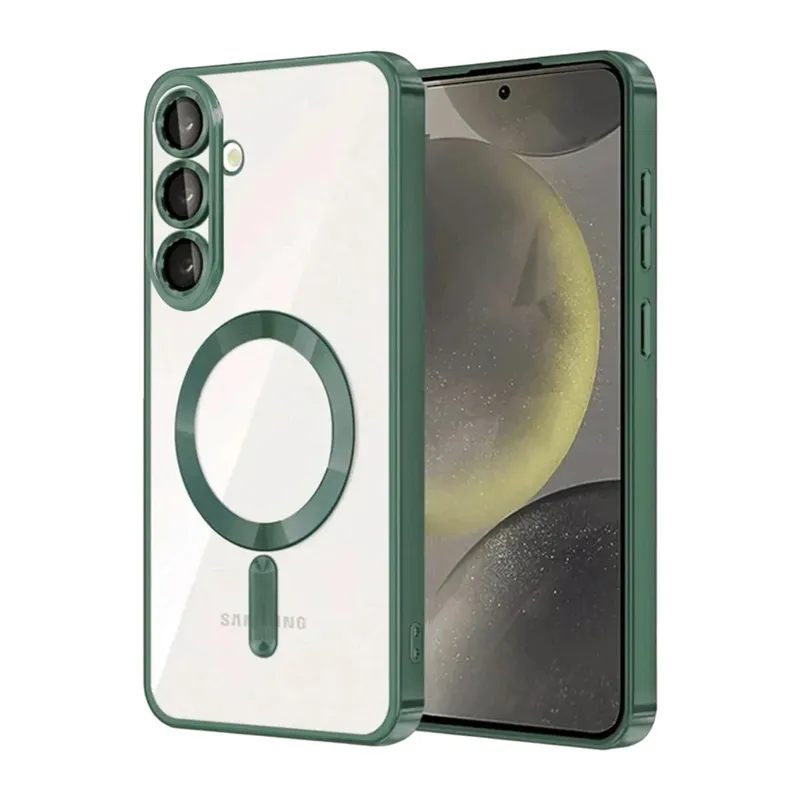Samsung Galaxy S26 Plus Kross Magneticsafe Kapak - Koyu Yeşil