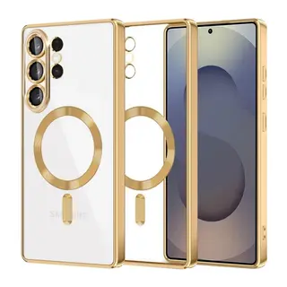 Samsung Galaxy S26 Ultra Kross Magneticsafe Kapak - Gold