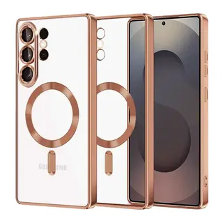 Samsung Galaxy S26 Ultra Kross Magneticsafe Kapak - Çöl Titanyum