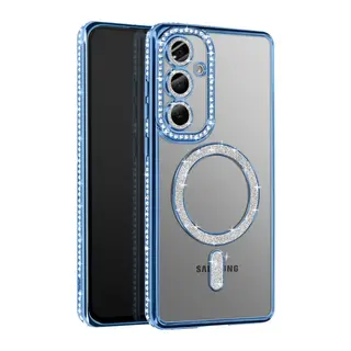 Samsung Galaxy S26 Plus Joke Simli Magneticsafe Kılıf - Mavi