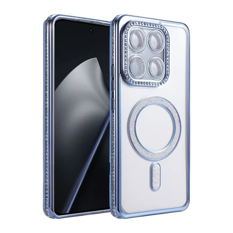 Xiaomi Mi 15T Pro Joke Simli Magneticsafe Kılıf - Mavi