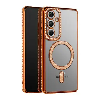 Samsung Galaxy S26 Plus Joke Simli Magneticsafe Kılıf - Turuncu