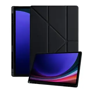 Samsung Galaxy Tab A11 Plus Kalemlikli Mars Tablet Kılıfı - Siyah