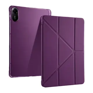 Xiaomi Redmi Pad 2 Kalemlikli Mars Tablet Kılıfı - Mürdüm