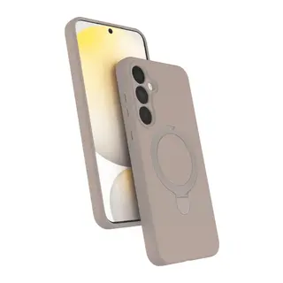 Samsung Galaxy A25 5G Regal Magsafe Standlı Kapak - Çöl Titanyum