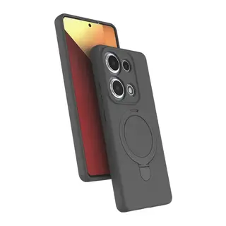 Xiaomi Redmi Note 13 Pro 4G Regal Magsafe Standlı Kapak - Titan Gri