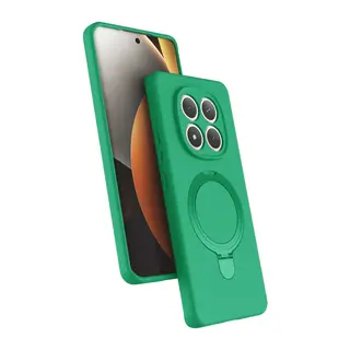 Xiaomi Redmi Note 15 Pro 4G Regal Magsafe Standlı Kapak - Yeşil