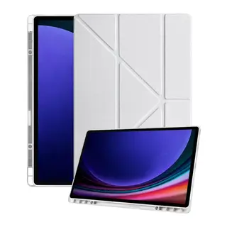Samsung Galaxy X930 Tab S11 Ultra 14.6 Kalemlikli Mars Tablet Kılıfı - Gri