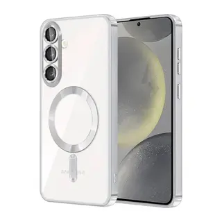 Samsung Galaxy A37 5G Kross Magneticsafe Kapak - Gümüş