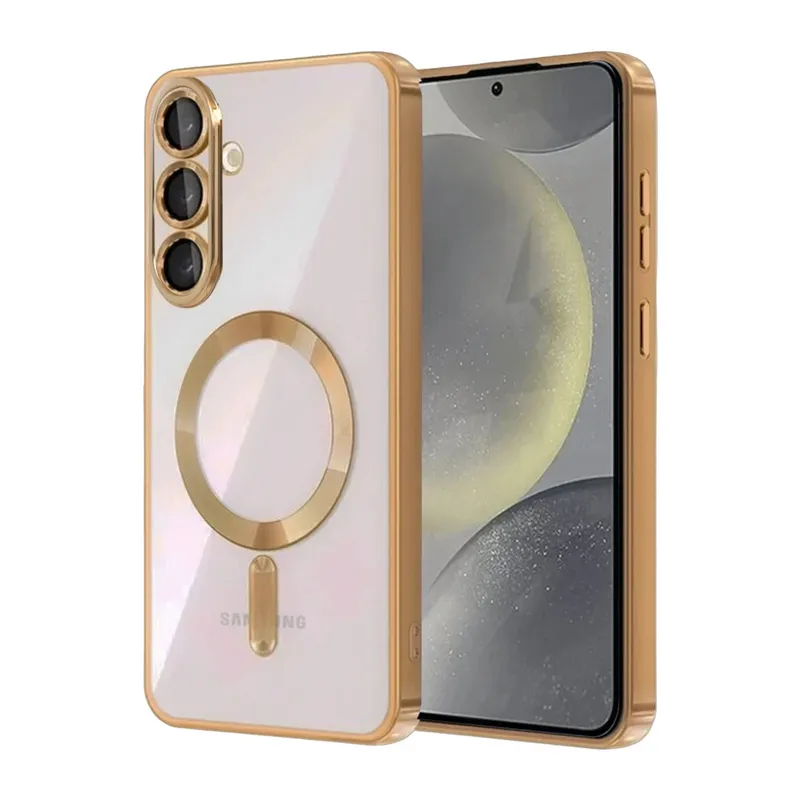 Samsung Galaxy A57 5G Kross Magneticsafe Kapak - Çöl Titanyum