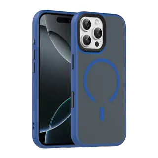 Joko Apple iPhone 16 Pro Max Megane Magsafe Kapak - Lacivert