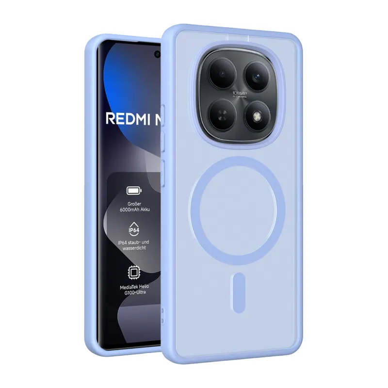 Joko Xiaomi Redmi Note 15 Pro 4G Jota Magsafe Kapak - Açık Mavi