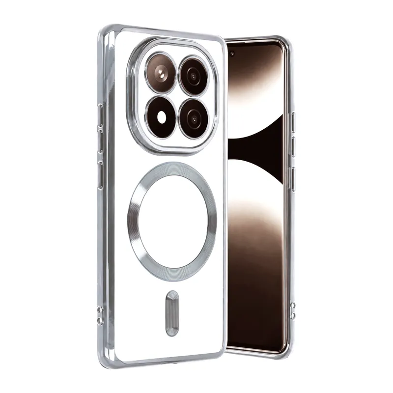 Xiaomi Redmi Note 15 Pro Plus 5G Kross Magneticsafe Kapak - Gümüş