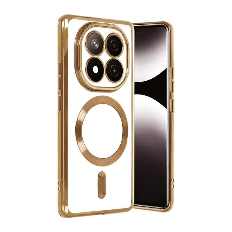 Xiaomi Redmi Note 15 4G Kross Magneticsafe Kapak - Gold
