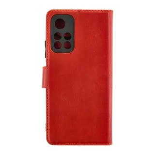 Xiaomi Redmi Note 11T Kılıf Trend S Plus Kapaklı Kılıf - Kırmızı