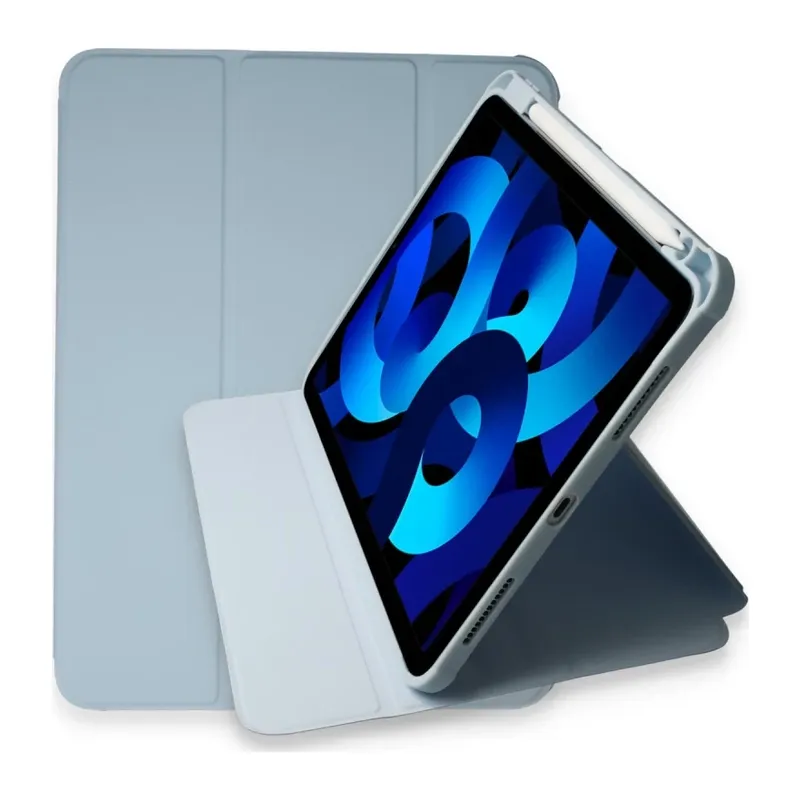 Apple iPad Pro 11 (2021) Kılıf Starling 360 Kalemlikli Tablet Kılıf - Mavi