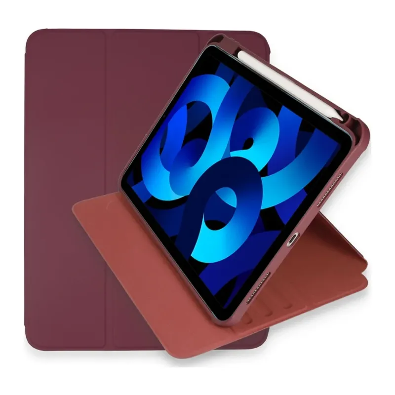 Apple iPad Pro 11 (2021) Kılıf Starling 360 Kalemlikli Tablet Kılıf - Mor