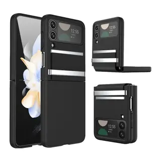 Samsung Galaxy Z Flip 3 Kılıf Belt Flip Kapak - Siyah