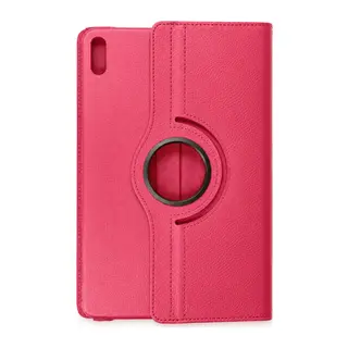 Huawei MatePad SE 11 Kılıf 360 Tablet Deri Kılıf - Pembe