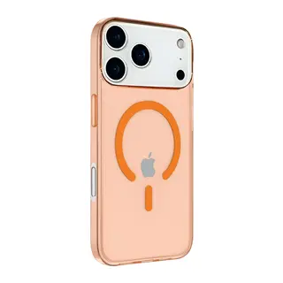 Apple iPhone 18 Pro/17 Pro Pc Real Magsafe Kapak - Turuncu