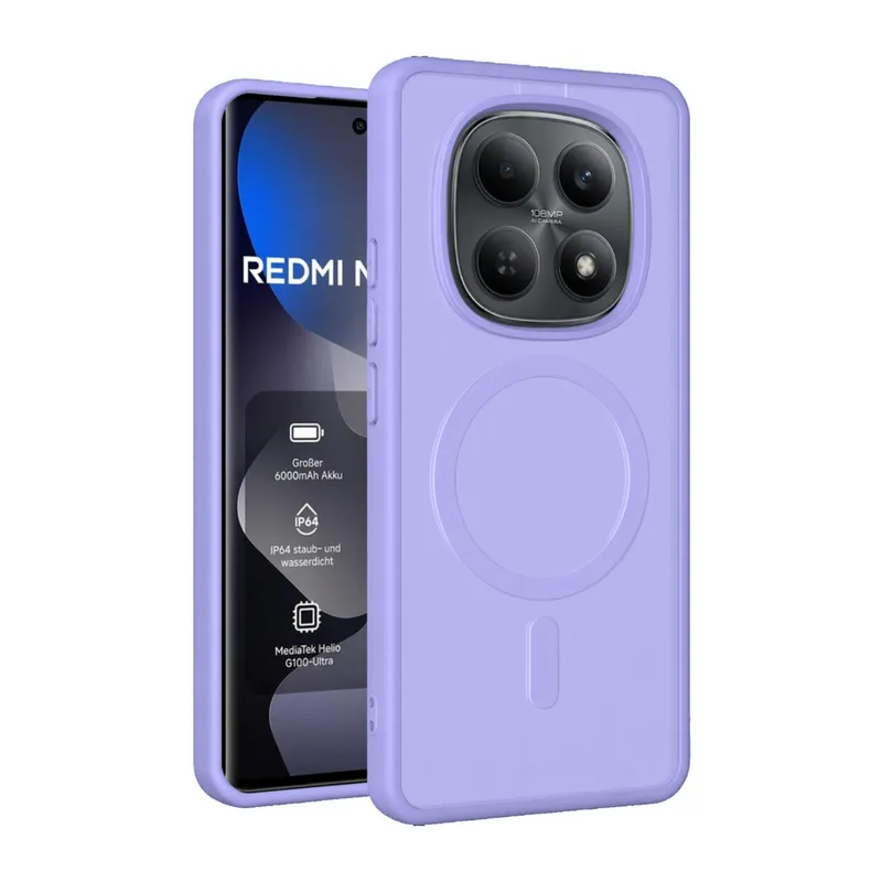 Joko Xiaomi Redmi Note 15 Pro 5G Jota Magsafe Kapak - Lila