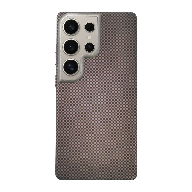 Joko Samsung Galaxy S23 Ultra Besa Magsafe Kapak - Natural Grey