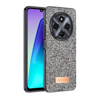 Onegif Xiaomi Redmi 14C Bright Simli Kapak - Gold
