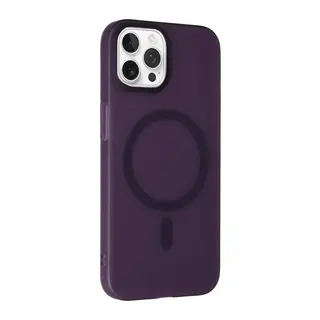 Joko Apple iPhone 15 Pro Max Tuna PC Slim Magsafe Kapak - Derin Mor