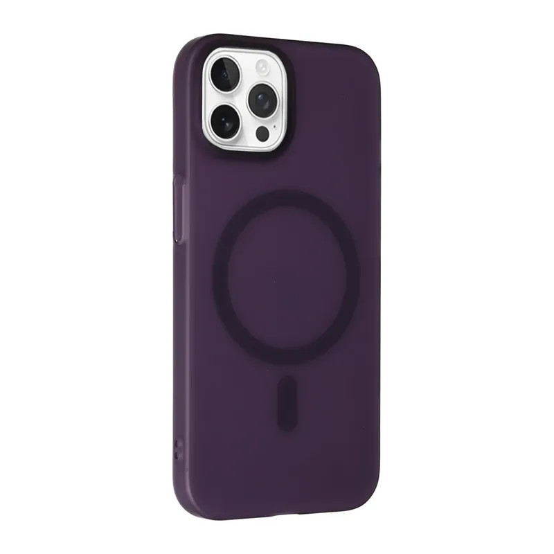 Joko Apple iPhone 15 Pro Max Tuna PC Slim Magsafe Kapak - Derin Mor