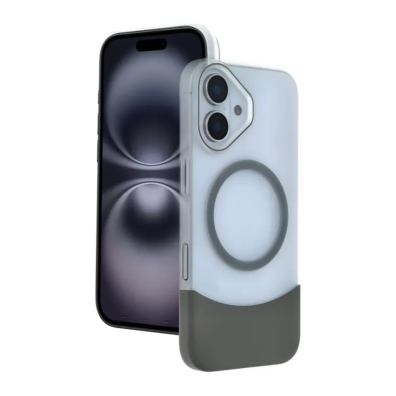 Joko Apple iPhone 16 Velar Magsafe Kapak - Natural Grey
