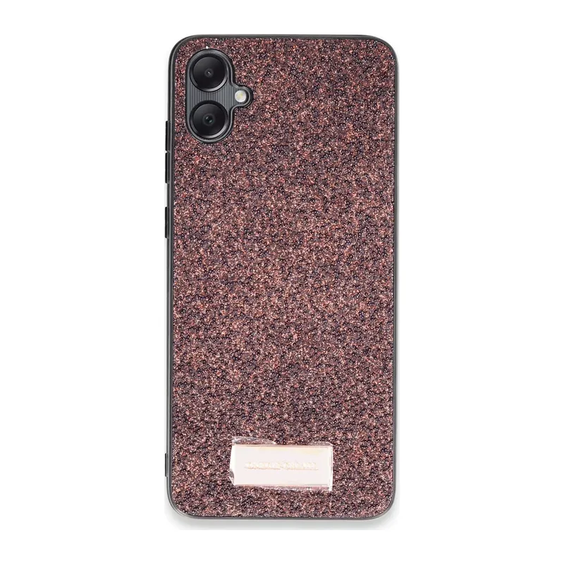 Onegif Samsung Galaxy A05 Bright Simli Kapak - Derin Mor