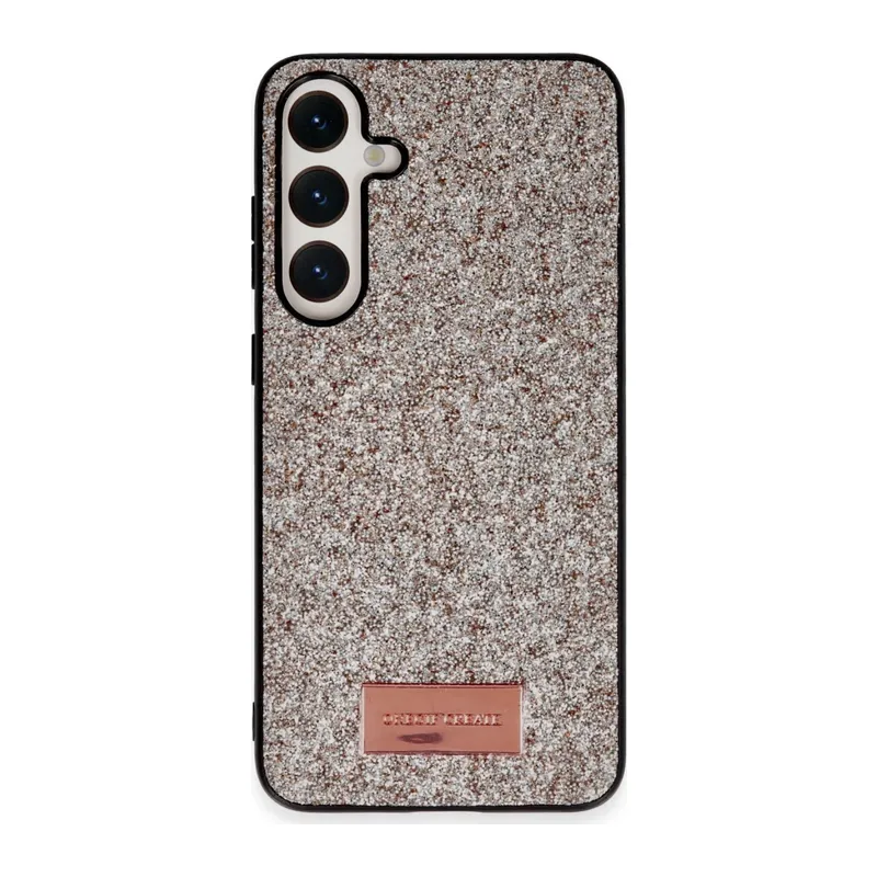 Onegif Samsung Galaxy A25 5G Bright Simli Kapak - Gold