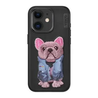 Venco Apple iPhone 11 Cute Desenli Kapak - Siyah
